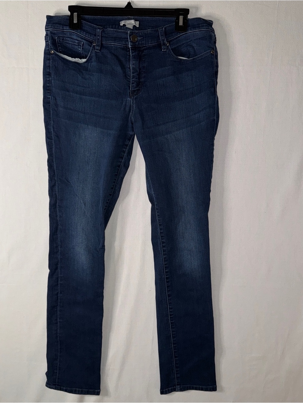 New York & Company Dark Blue Skinny Jeans